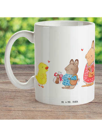 Mr. & Mrs. Panda Trinklernbecher Ostern Geschenke ohne Spruch in Weiß