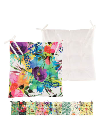 JACK Outdoor Motiv Stuhlkissen 38x38cm Wasserfest in Zitronentraum