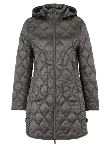 Betty Barclay Outdoorjacke mit abnehmbarer Kapuze in Dunkel Grau