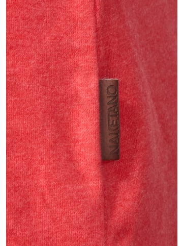 naketano T-Shirt Adonis Fischer Cherry Red Melange