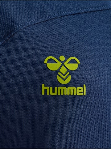 Hummel Hummel Sweatshirt Hmllead Fußball Unisex Kinder Leichte Design Feuchtigkeitsabsorbierenden in DARK DENIM