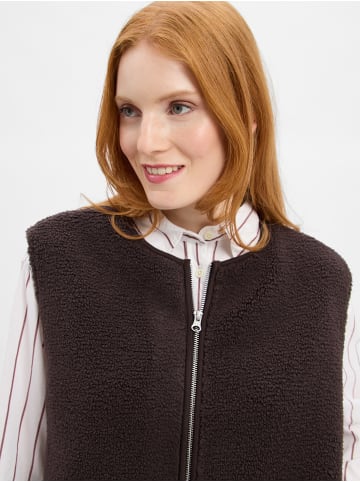 Marie Lund Weste in schoko - 0002