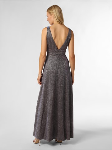 Marie Lund Abendkleid in pink silber - 0001