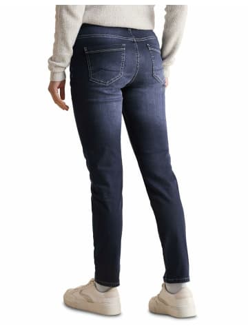 Cecil Slim Fit Jeans für Damen in dunkel-blau