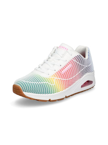 Skechers Sneaker UNO Eye Catching in Weiß Multi