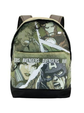 Marvel Rucksack The Avengers Shout-FAN HS in dunkelgruen