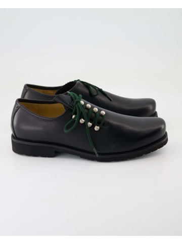 dirndl+bua Klassische Schnürschuhe in Schwarz