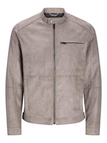 Jack & Jones Kunstlederjacke in Falcon