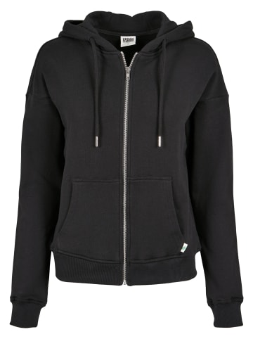 Urban Classics Zip-Kapuzenpullover in black