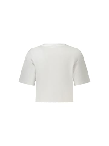 Fila Weißes Bio-Baumwoll-T-Shirt