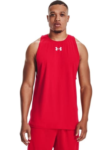 Under Armour T-Shirt "UA Baseline Tanktop aus Baumwolle" in Rot