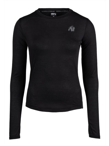 Gorilla Wear Lange Ärmel - Raleigh - Schwarz