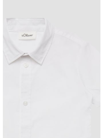 s.Oliver Hemd in 0100_weiß