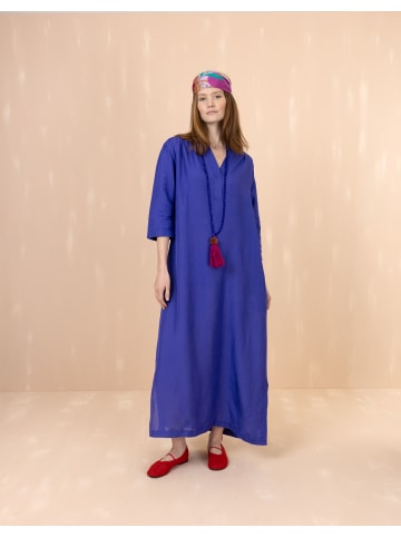 Oilily Darshik solid Kleid in Blau