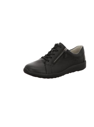 WALDLÄUFER Schnürschuh bequem in schwarz