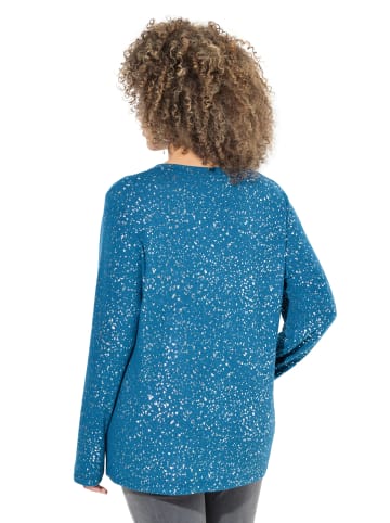 Ulla Popken Sweatshirt in petrol