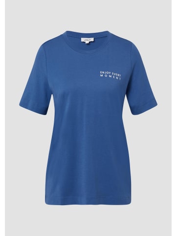 s.Oliver T-Shirt in 55D1_royalblau