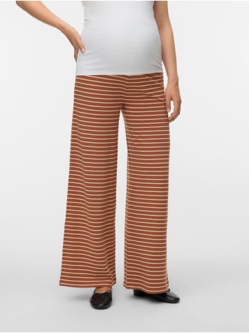 mama licious Hose mit weitem Beinschnitt in Mocha Bisque 1