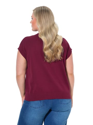 MIAMODA Pullover in weinrot