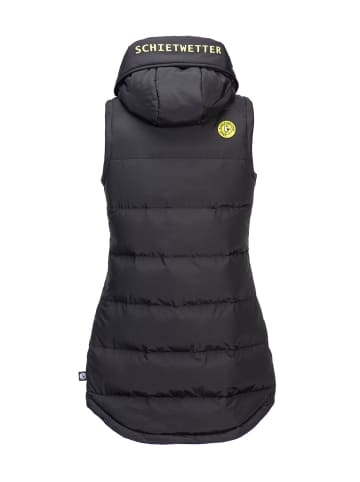 SCHIETWETTER Steppweste in black