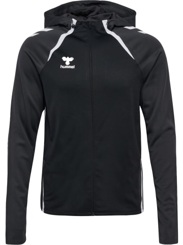 Hummel Trainingsjacke "Lead 2.0 Zip Hoodie" in Schwarz