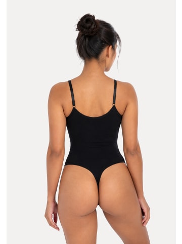 SMILODOX 3x String Bodysuit Nysa in Schwarz