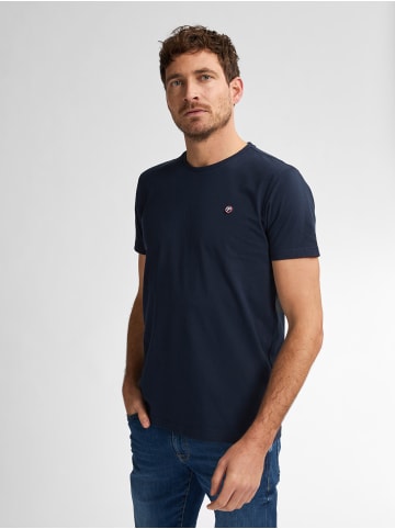 Petrol Industries T-Shirt mit Logo Windward in Blau