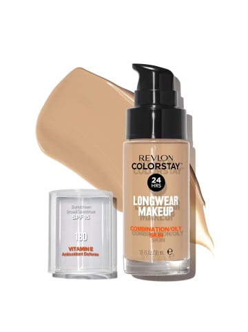Revlon Revlon ColorStay Makeup Foundation Mischhaut  SPF15#180 Sand Beige 30ml