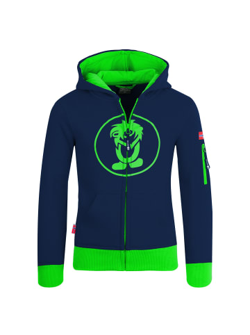 Trollkids Sweatjacke Sortland in navy