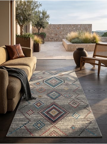 KADIMA DESIGN Outdoor-Teppich Berber pflegeleicht Balkon Terrasse Outdoor Garten in Creme