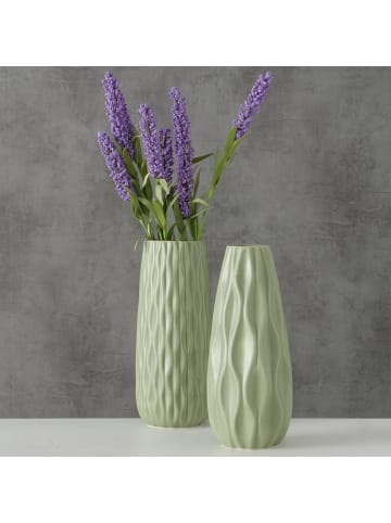 Boltze Vase in grün