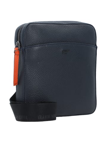 Braun Büffel Novara Umhängetasche Leder 20 cm in dunkelblau