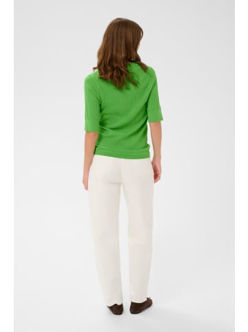 Soaked in Luxury Langarm-Shirt SLSpina Gerade Passform in Vibrant Green