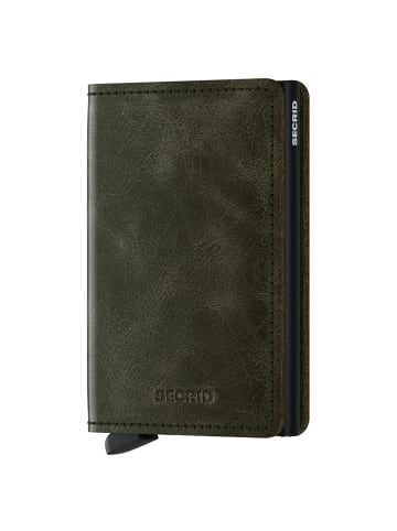 Secrid Vintage Slimwallet - Geldbörse RFID 6.8 cm in olive-black