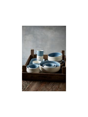 Studio Round Becher North in Matte white/Matte river