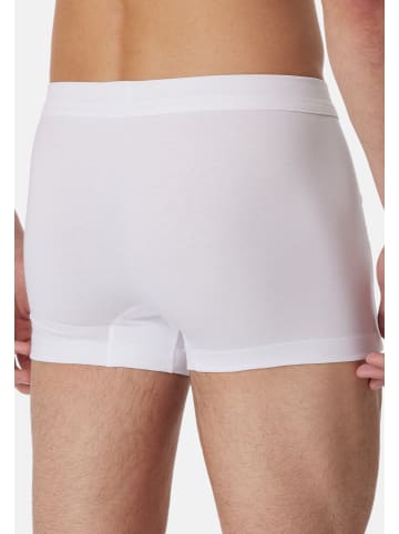 Schiesser Retro Short / Pant Long Life Cotton in Weiß