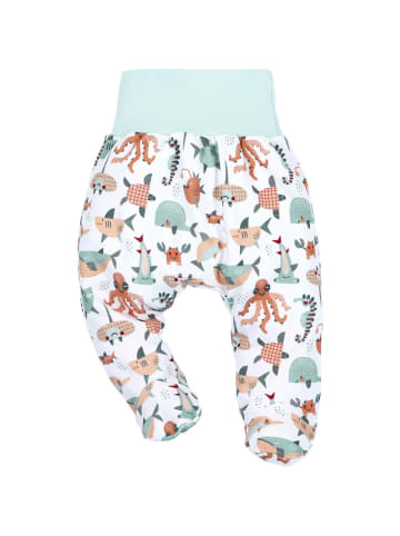 Nini Babyhose Meerestiere in weiss