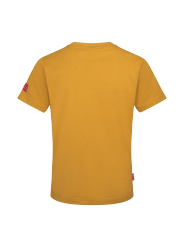 Trollkids Funktionsshirt Windrose in timber brown