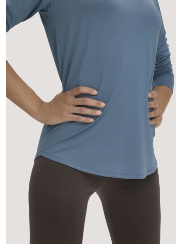 Hessnatur Longsleeve in kristallblau