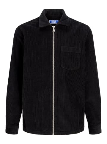 JACK & JONES Junior Cord Hemdjacke Overshirt Zipper Jortoronto in black