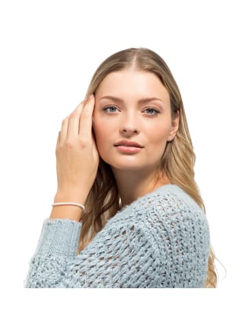 Steel_Art Perlenarmband Damen Juliane silberfarben poliert in rosegoldfarben