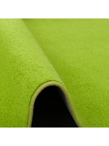 Snapstyle Velours Kinderteppich Joy Kids in Grasgrün