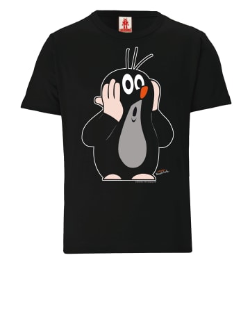 Logoshirt T-Shirt Der kleine Maulwurf in schwarz