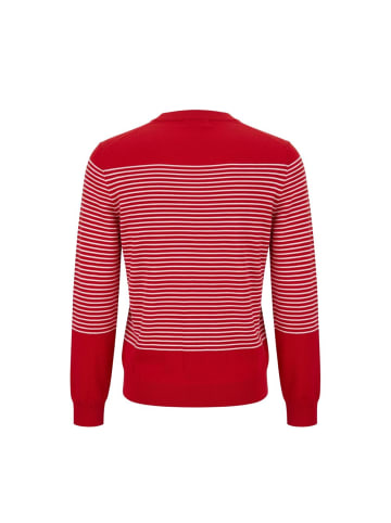 Malo Blau Rot Baumwolle Herren Pullover