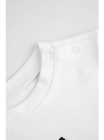 MOKIDA T-shirt mit kurzen Ärmeln in weiß