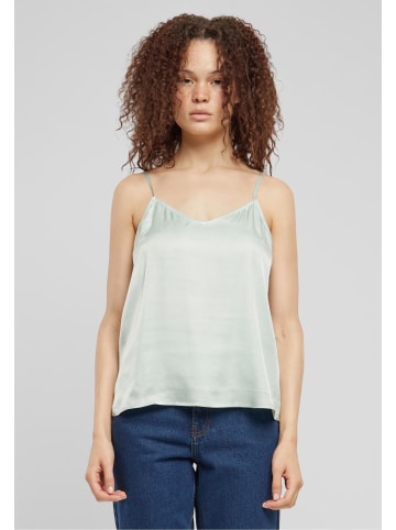 Urban Classics Urban Classics Damen Ladies Viscose Satin Slip Top in frostmint