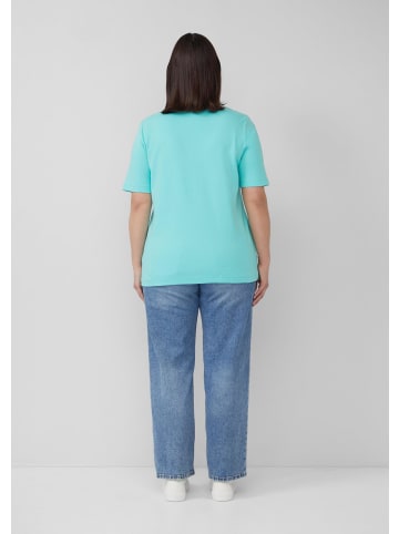s.Oliver T-Shirt in 6099_ozeangrün