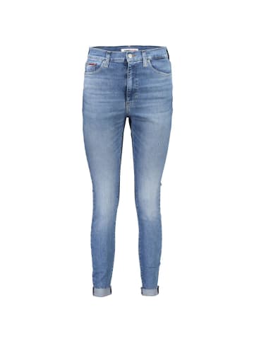 Tommy Hilfiger Hellblaue Baumwoll-Skinny Jeans