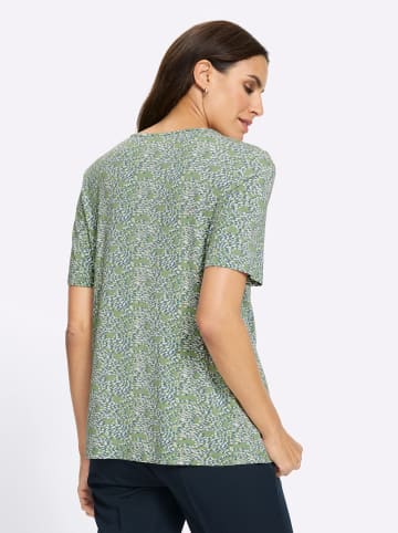 WITT WEIDEN Print-Shirt in eucalyptus-grau-bedruckt