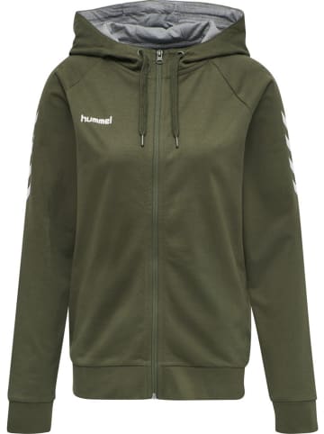 Hummel Hoodie in Grün